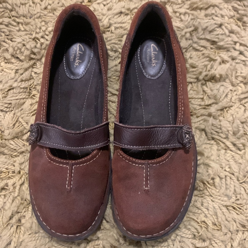 Clarks Artisan, Mary Jane shoes.